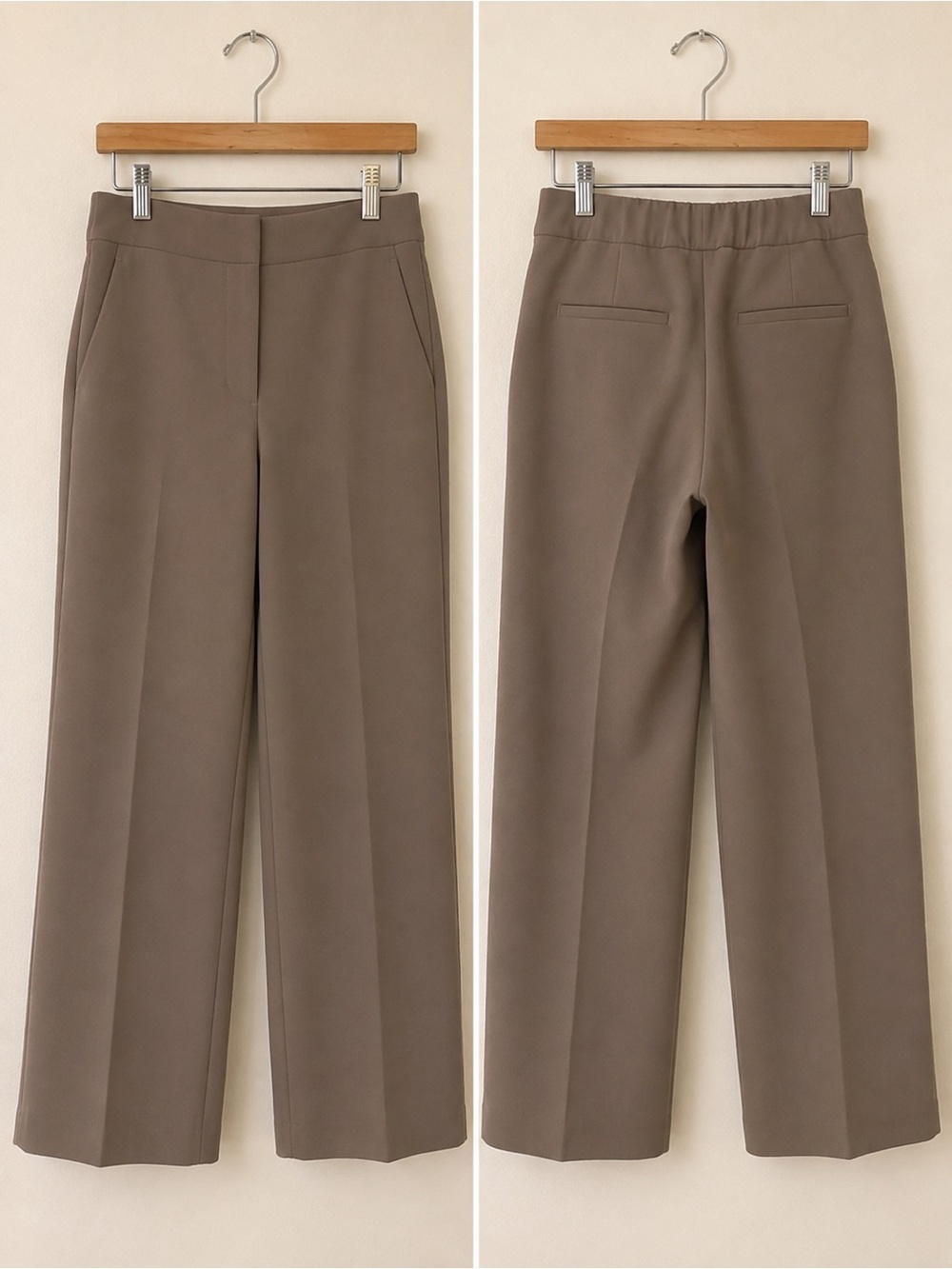 Aritzia The Limitless Pant Crepette in NomadTaupe - Picture 2 of 7